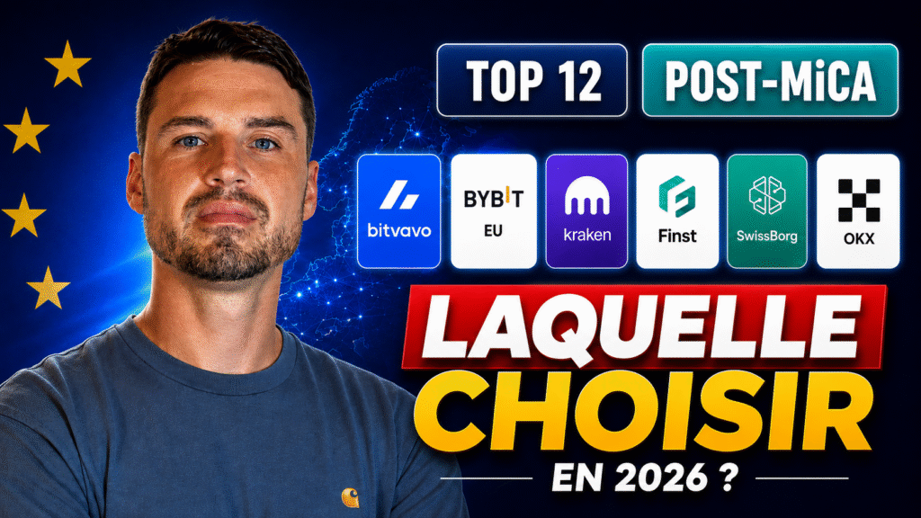 Comparatif des meilleures plateformes crypto en Europe en 2026 après MiCA